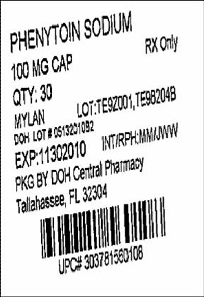 Extended Phenytoin Sodium Capsules 100 mg (Phenytoin 100mg(mylan))
